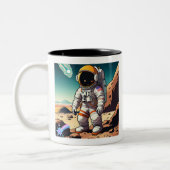 「惑星ホッパー」 ツートーンマグカップ (左)