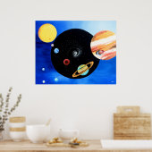 惑星マンダラ ポスター (キッチン)