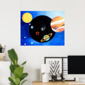 惑星マンダラ ポスター (ホームオフィス)