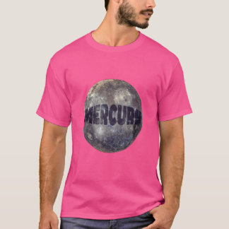 惑星マーキュリー文字 Tシャツ