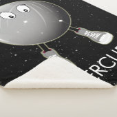 惑星マーキュリー&スターズ シェルパブランケット (3/4)