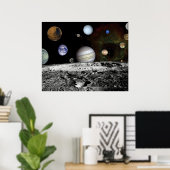 惑星モンタージュ ポスター (ホームオフィス)