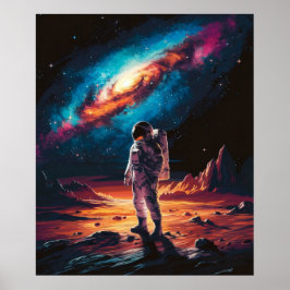 惑星上の宇宙飛行士 ポスター