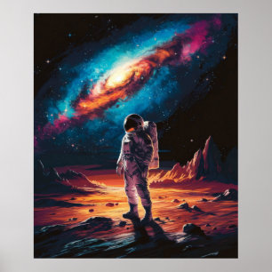 惑星上の宇宙飛行士 ポスター