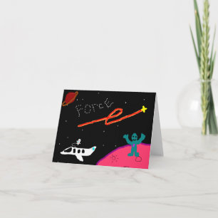 惑星力のnotecard カード