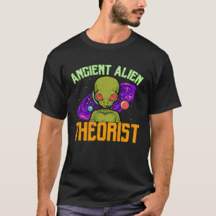 惑星古代エイリアン理論家Ufo Tシャツ