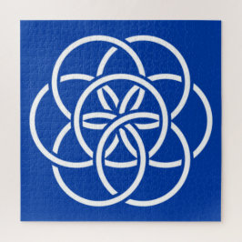 惑星国際的地球の国旗 ジグソーパズル