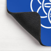 惑星国際的地球の国旗 マウスパッド (コーナー)