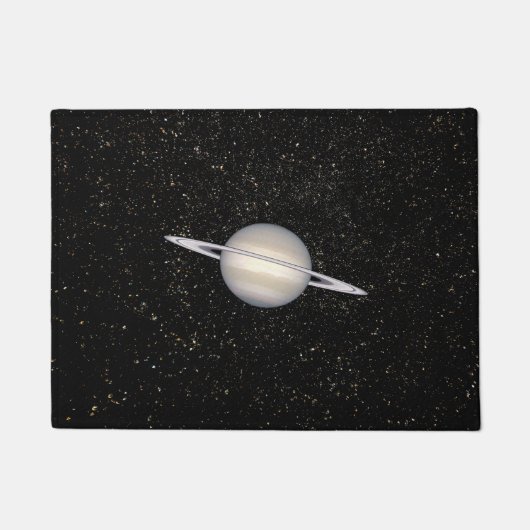 惑星土星 ドアマット (正面)