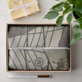 惑星地球の世界地図の切り離し紙 薄葉紙 (ギフト)