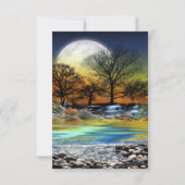 惑星地球要素 サンキューカード (裏面)