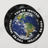 惑星地球| 招待状 (正面/裏面)