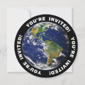 惑星地球| 招待状 (正面)