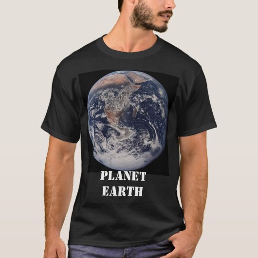 惑星地球Tシャツ Tシャツ (正面)
