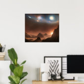 惑星夢 ポスター (ホームオフィス)