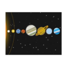 惑星宇宙とカラフルの暗いファンタジー