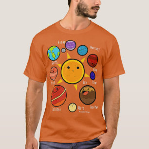 惑星宇宙天文学サイエンス教育 Tシャツ