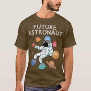 惑星宇宙宇宙青年宇宙飛行士銀河系未来 Tシャツ
