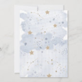 惑星宇宙空間銀河系誕生日 招待状 (裏面)