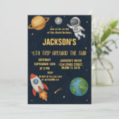 惑星探検パーティー招待状 招待状 (スタンド正面)