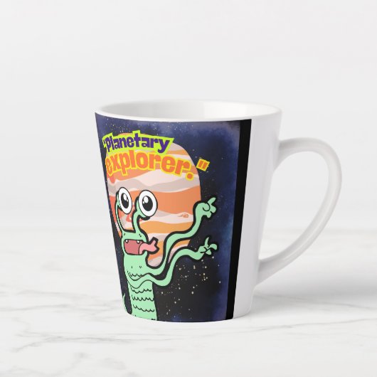 惑星探検家 カフェラテマグ (右)