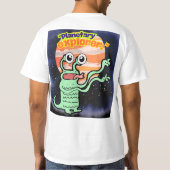 惑星探検家 Tシャツ (裏面)