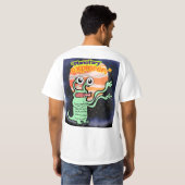 惑星探検家 Tシャツ (裏面フル)