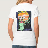 惑星探検家 Tシャツ (裏面)