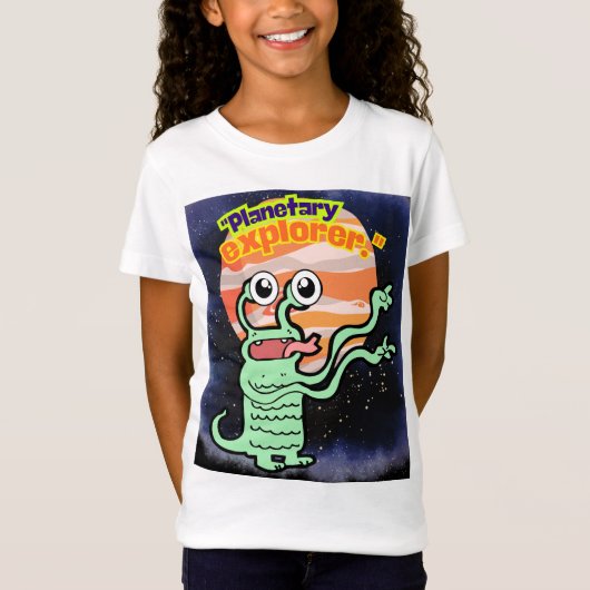 惑星探検家 Tシャツ (正面)