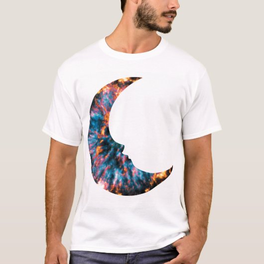 惑星星雲NGC 6751ハッブル宇宙写真 Tシャツ (正面)