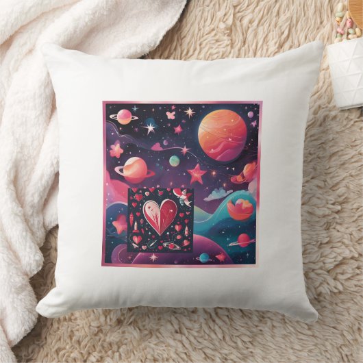 惑星枕 クッション (ブランケット)