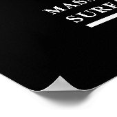 惑星水星の詳細天文学シンボル ポスター (角)