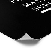 惑星海王星詳細天文学シンボル ポスター (角)