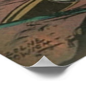 惑星漫画23ヴィンテージサイエンスフィクション ポスター (角)