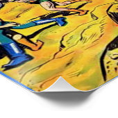 惑星漫画#55 |ヴィンテージ漫画 ポスター (コーナー)