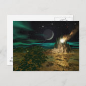 惑星火山ワールド ポストカード (正面/裏面)