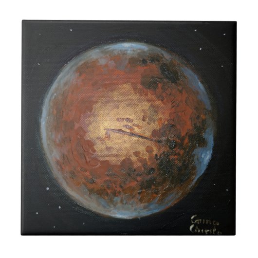 惑星火星 タイル (正面)
