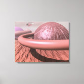 惑星火星。パトロール。 キャンバスプリント (正面)