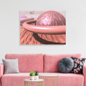 惑星火星。パトロール。 キャンバスプリント (インサイチュ (リビング))