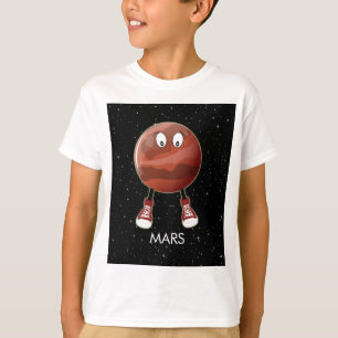 惑星火星&星 Tシャツ