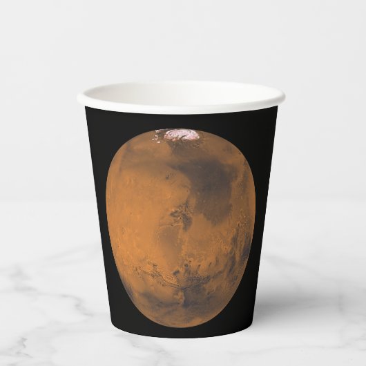 惑星火星 紙コップ (正面)