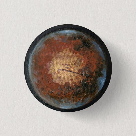 惑星火星 缶バッジ (正面)