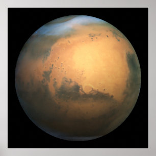 惑星火星- 3D効果 ポスター