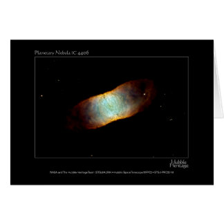 惑星状星雲IC 4406のハッブルの望遠鏡の写真