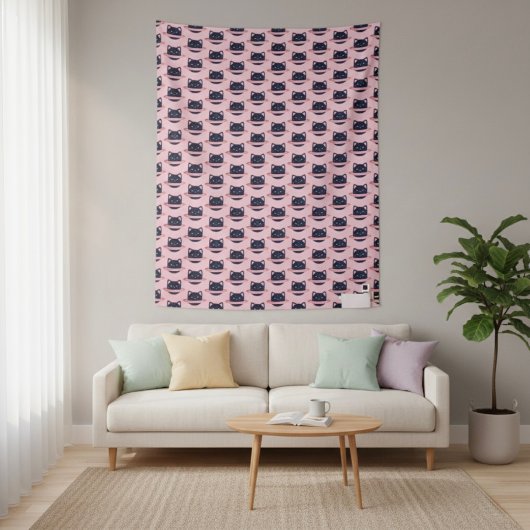 惑星猫タペストリー タペストリー