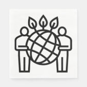 惑星生態系 スタンダードランチョンナプキン (正面)