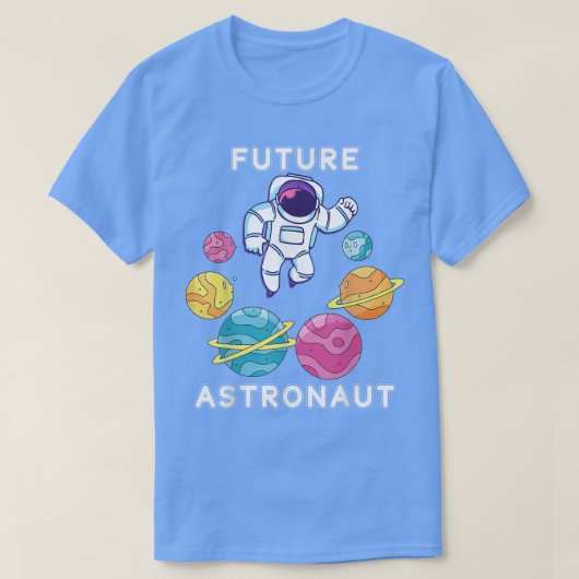 惑星科学の愛好者天文学の宇宙未来 Tシャツ (デザイン正面)