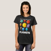 惑星系宇宙Scを愛する太陽の少年 Tシャツ (正面フル)