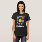 惑星系宇宙Scを愛する太陽の少年 Tシャツ (正面フル)