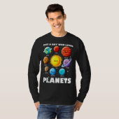 惑星系宇宙Scを愛する太陽の少年 Tシャツ (正面フル)